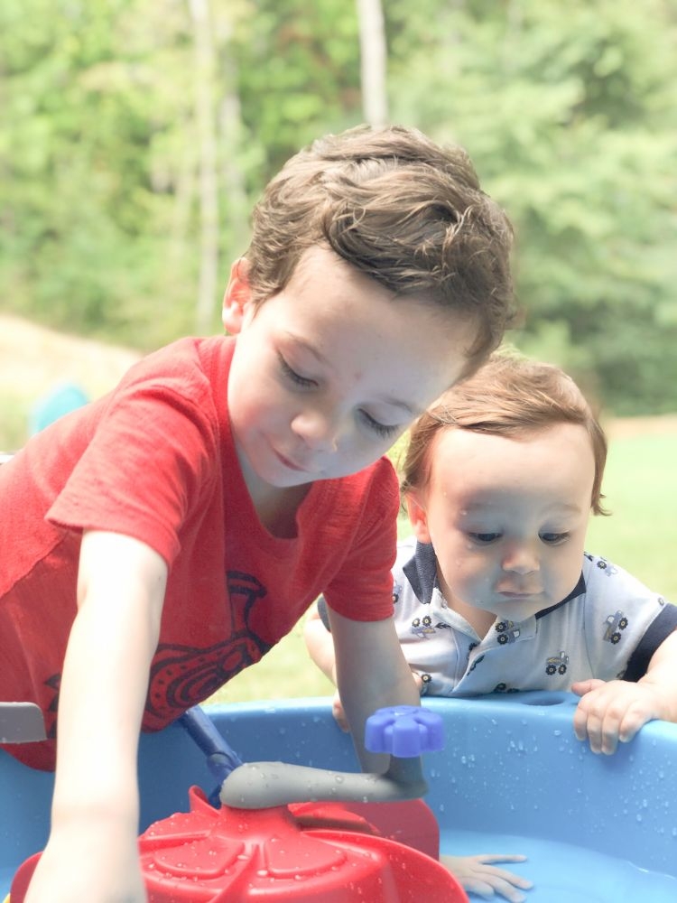 5 Super Fun Sensory Water Table Activities by Life + Style Blogger, Heather Brown // My Life Well Loved