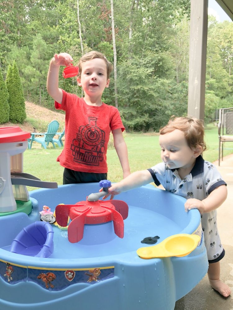 5 Super Fun Sensory Water Table Activities by Life + Style Blogger, Heather Brown // My Life Well Loved