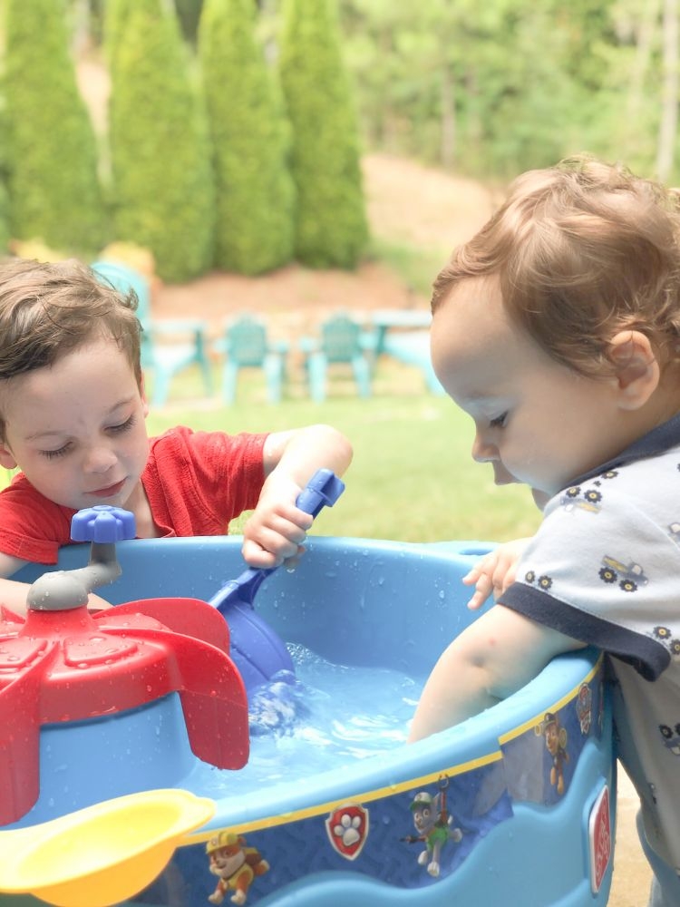 5 Super Fun Sensory Water Table Activities by Life + Style Blogger, Heather Brown // My Life Well Loved