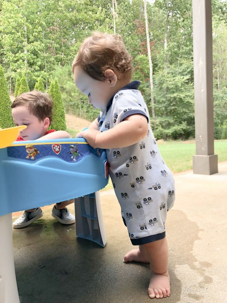 5 Super Fun Sensory Water Table Activities by Life + Style Blogger, Heather Brown // My Life Well Loved