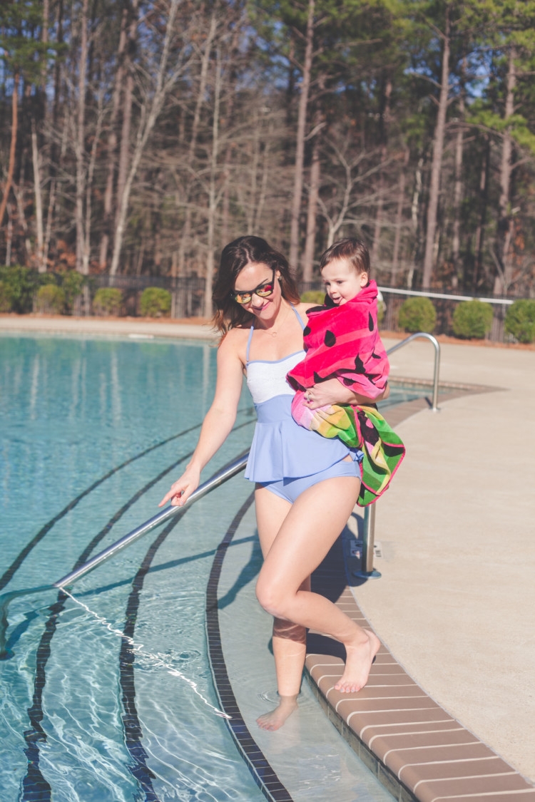 Mom-Friendly Bathing Suits from Heather of MyLifeWellLoved.com