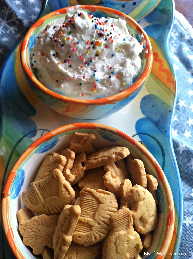 Light Funfetti Dip | My Life Well Loved