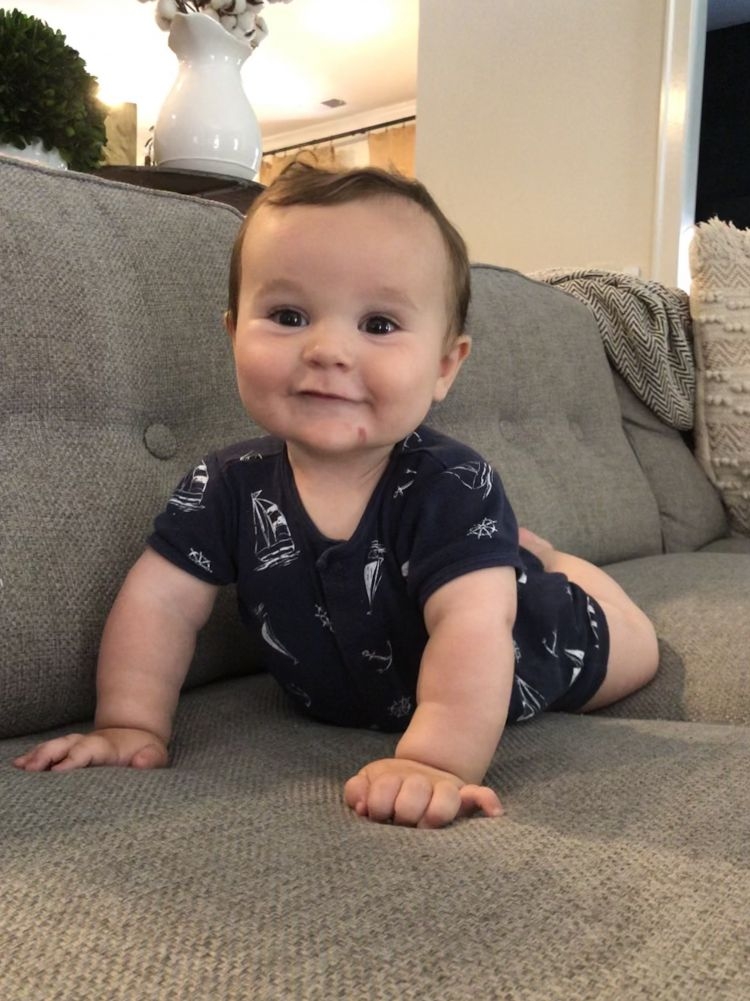 Baby Finn's 9 Month Update by Alabama Lifestyle & Mommy Blogger, Heather Brown // My Life Well Loved