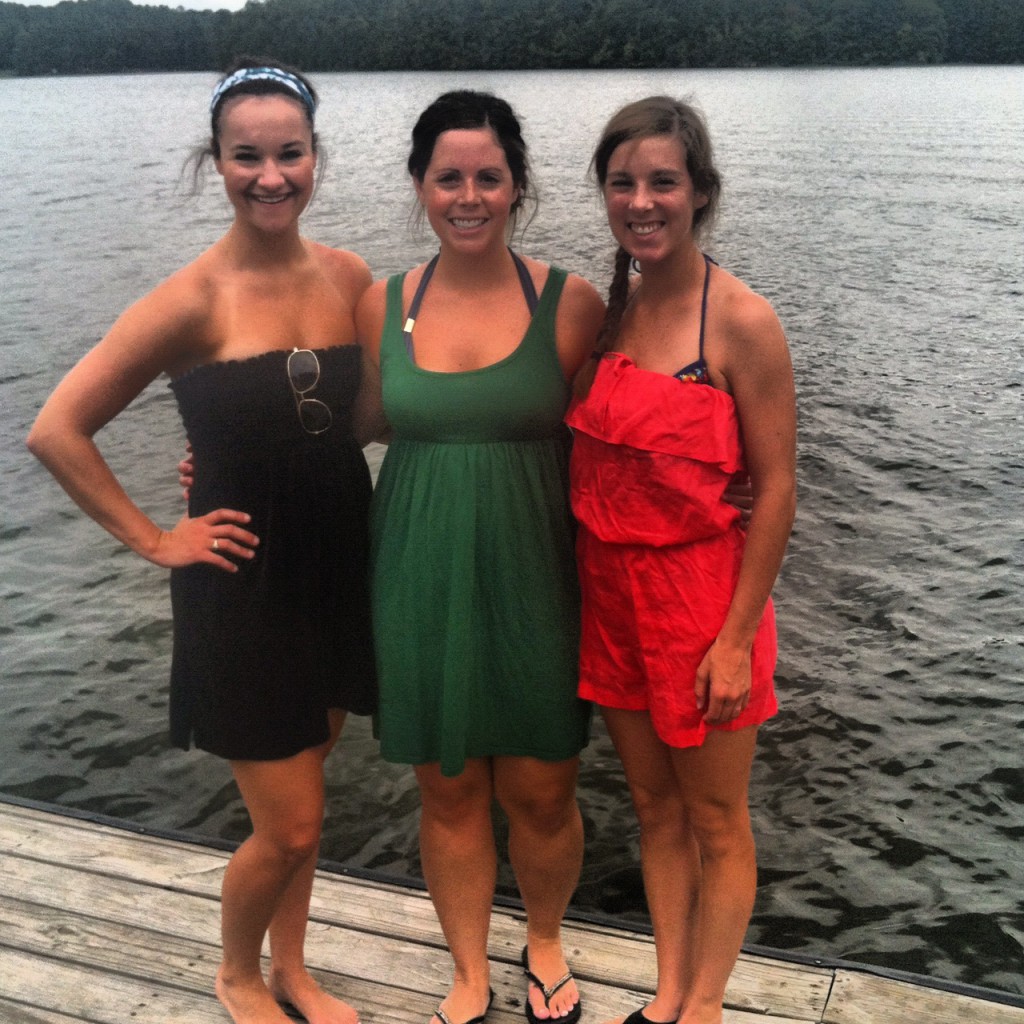 Girls at Lake