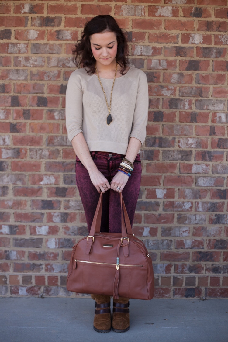 Mom on the Go Fall Look from Heather Brown of My Life Well Loved