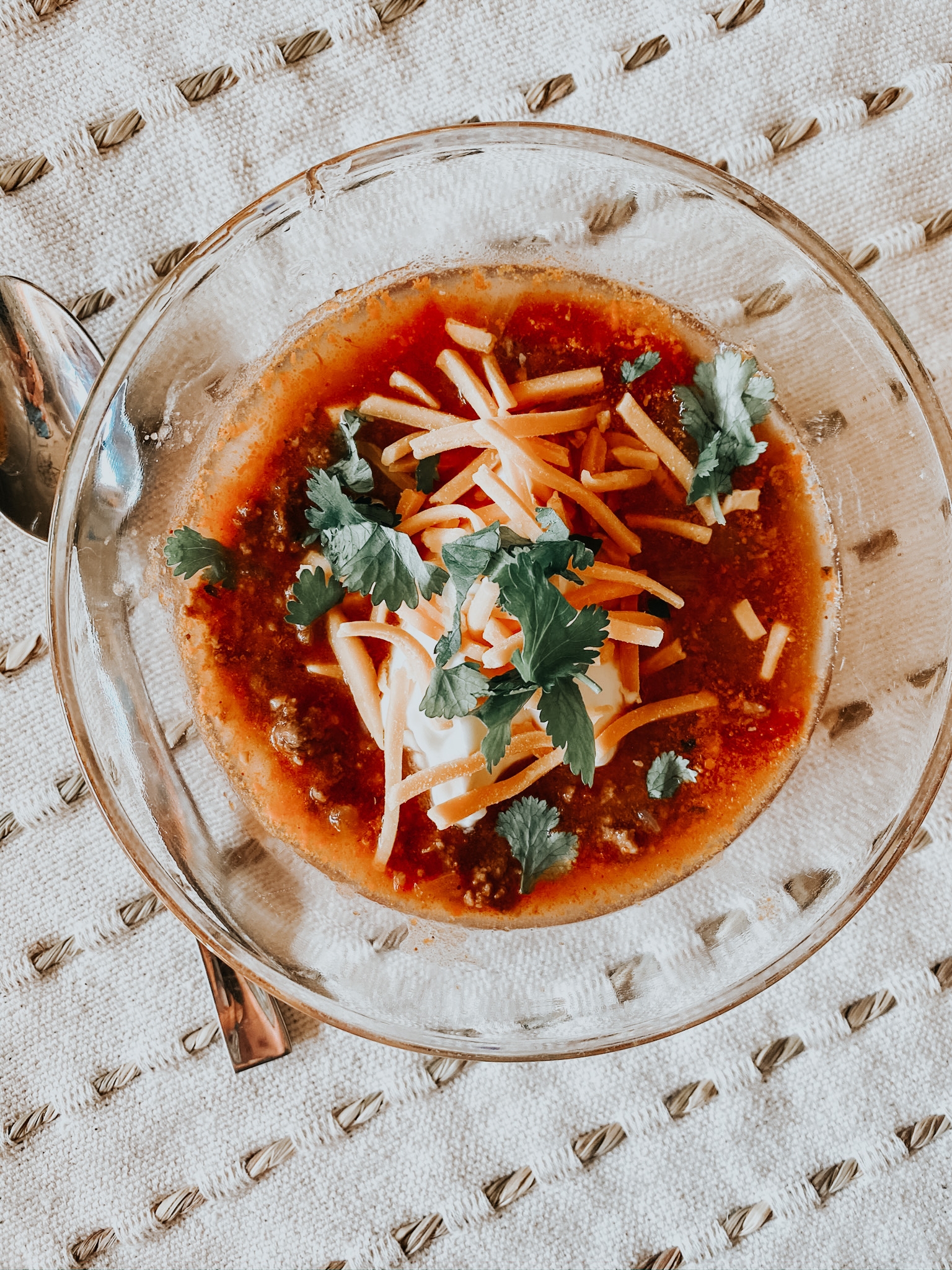 Easy Beanless Chili Keto Recipe for your Crock Pot by Alabama Life + Style Blogger, Heather Brown // My Life Well Loved