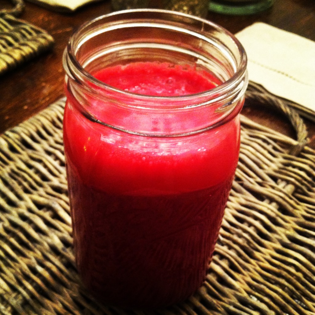 Juicing Beets