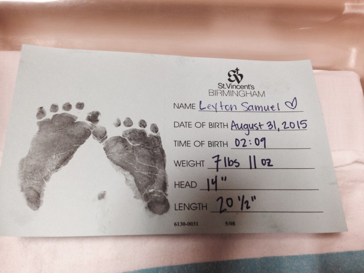 Leyton's Birth Story: My Life Well Loved