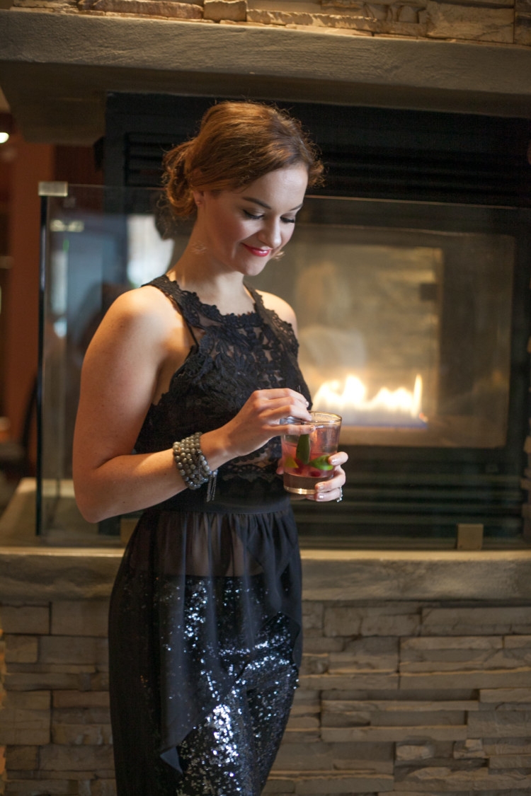 New Year's Eve Outfit || Party Outfit || Party Dress from Heather of MyLifeWellLoved.com