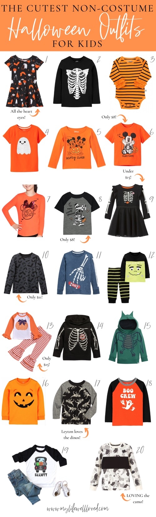 Halloween Outfits For Boys & Girls by Alabama Family + Style blogger, Heather Brown // My Life Well Loved