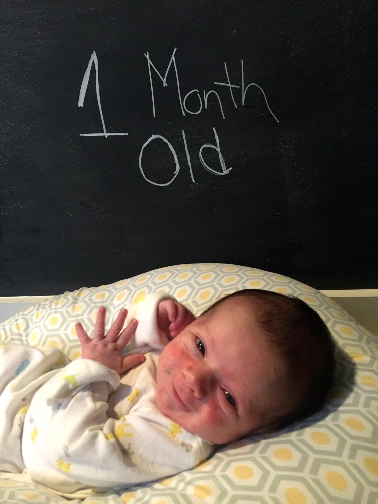 My Life Well Loved: 1 Month Old Baby