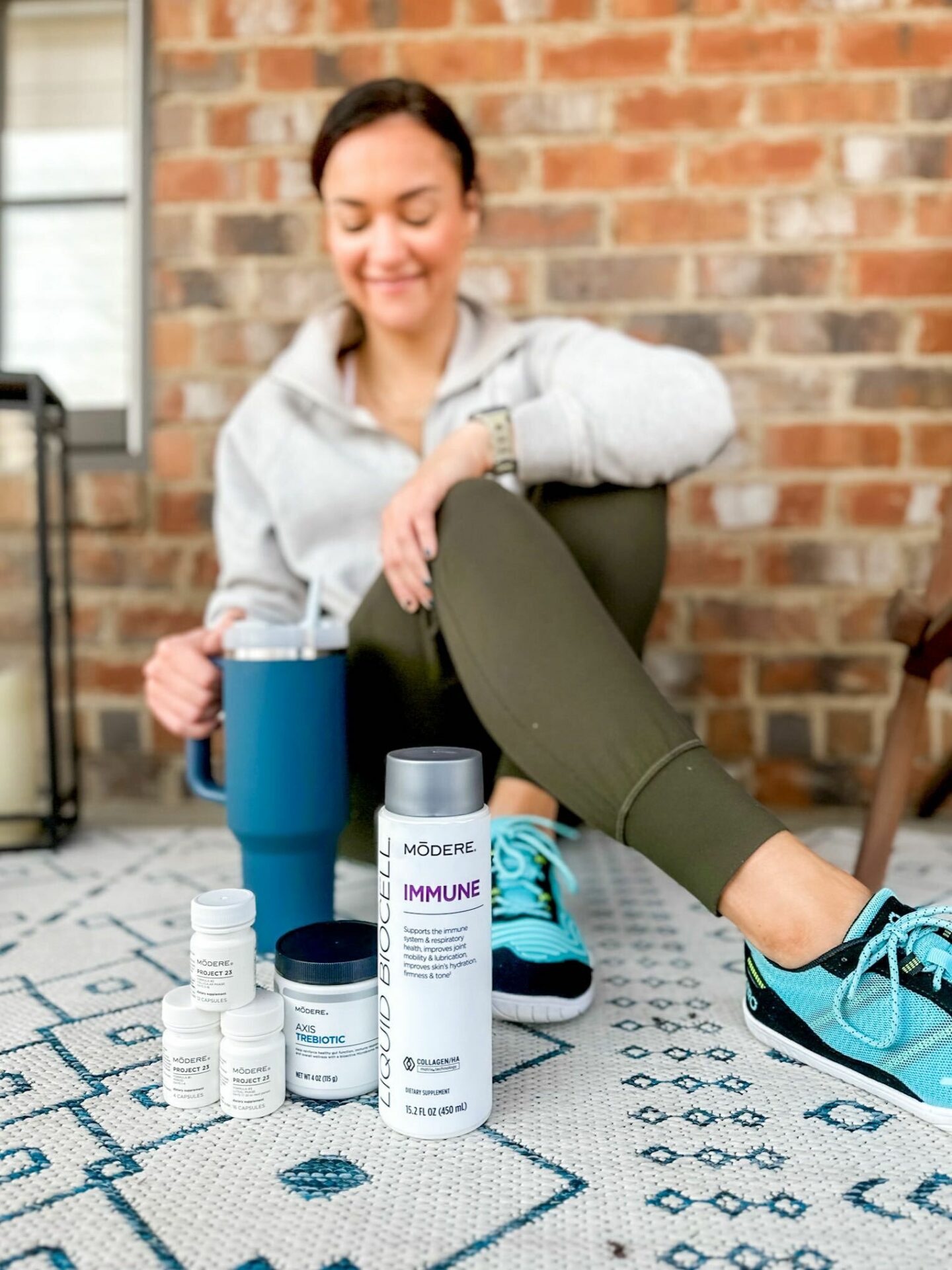 Christian Birmingham podcaster, boy mom, & health coach, Heather Brown, shares how to balance hormones with Modere's newest Ova hormone product for perimenopause, menopause, and periods. 