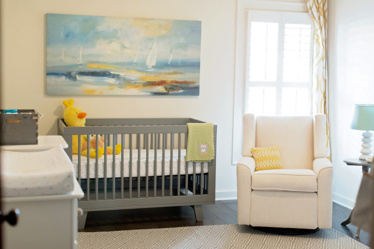 My Favorite Item in our Nursery: My Nursery Glider by Alabama lifestyle blogger Heather of My Life Well Loved