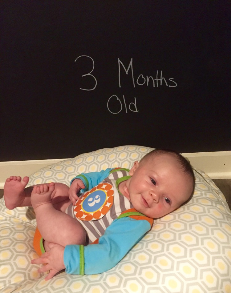 My Life Well Loved: Leyton 3 Months Old