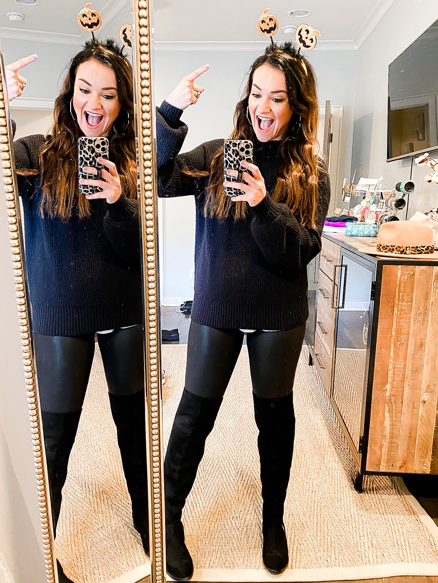 47 Ways to Style Spanx Faux Leather Leggings - Healthy By Heather