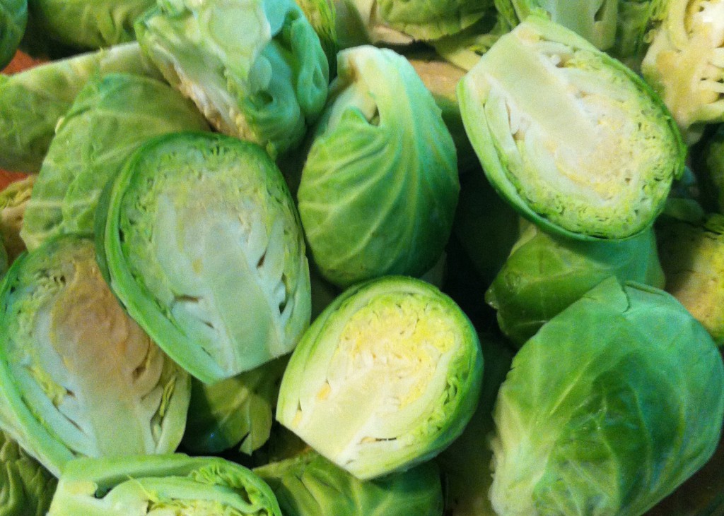  Brussel Sprouts with Cranberries and Walnuts