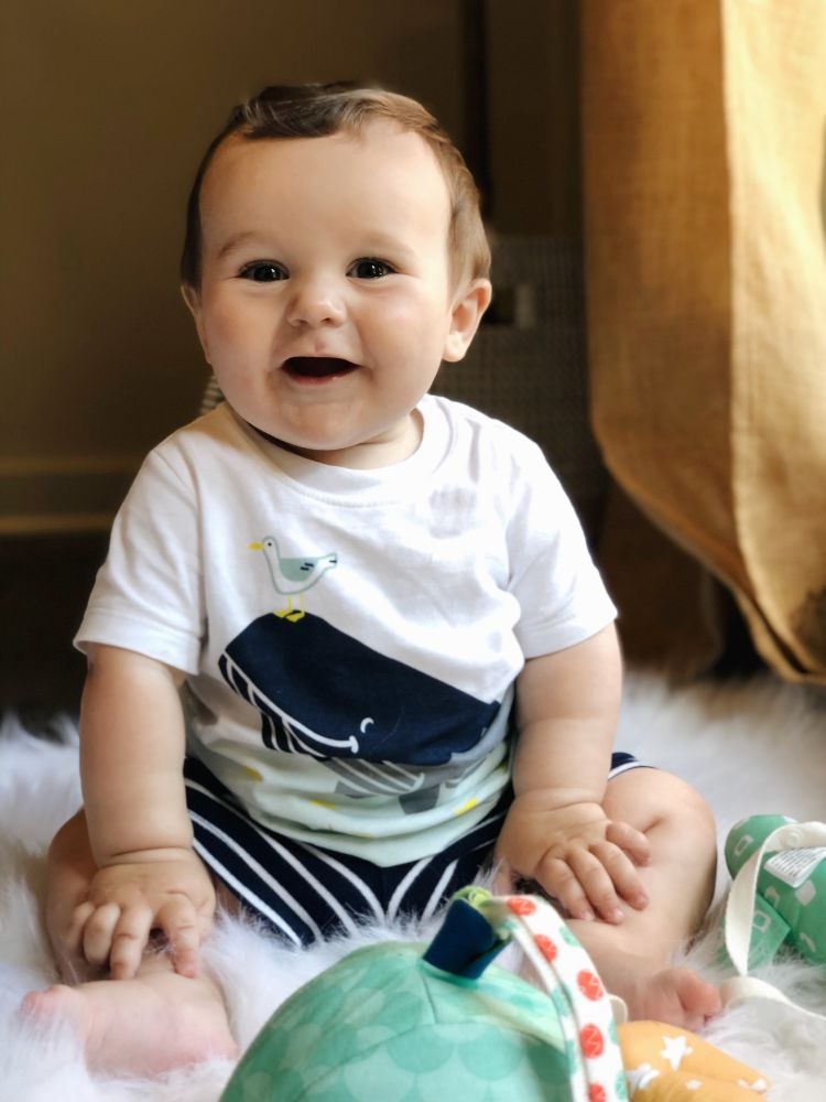 Baby Finn's 9 Month Update by Alabama Lifestyle & Mommy Blogger, Heather Brown // My Life Well Loved