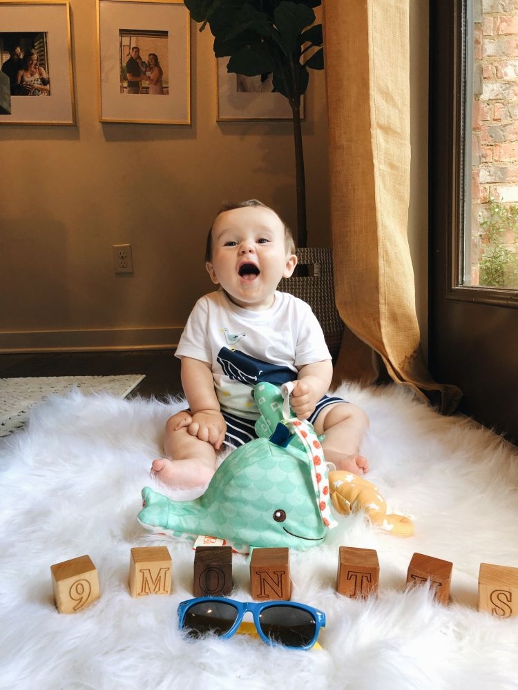 Baby Finn's 9 Month Update by Alabama Lifestyle & Mommy Blogger, Heather Brown // My Life Well Loved