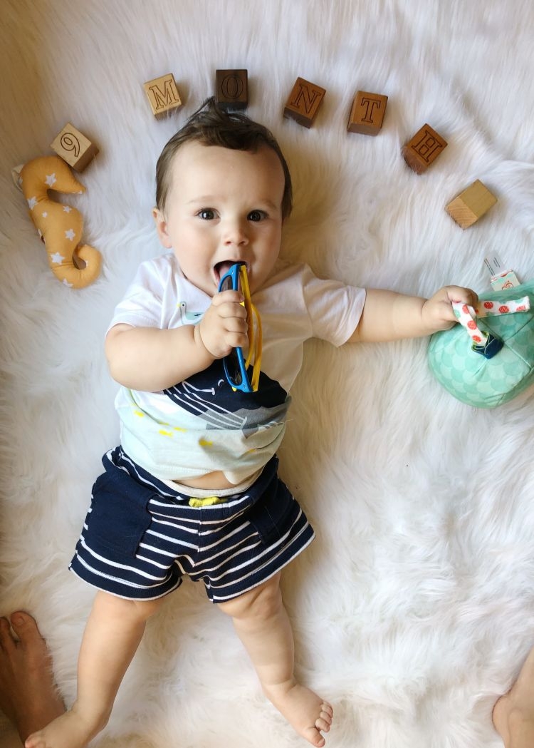 Baby Finn's 9 Month Update by Alabama Lifestyle & Mommy Blogger, Heather Brown // My Life Well Loved