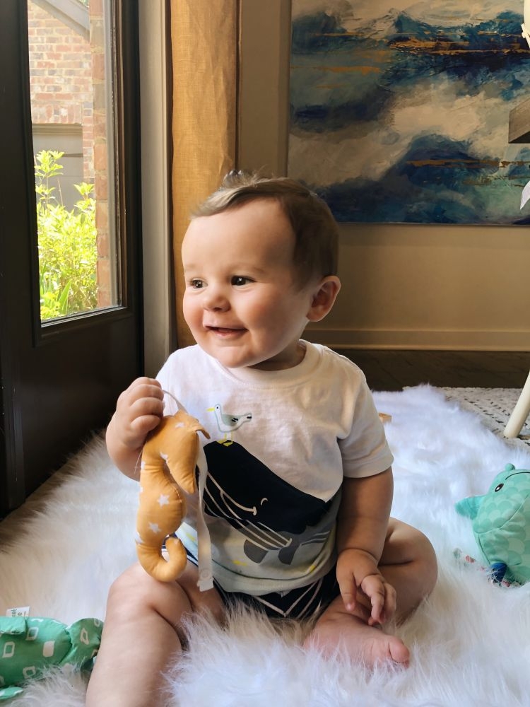 Baby Finn's 9 Month Update by Alabama Lifestyle & Mommy Blogger, Heather Brown // My Life Well Loved