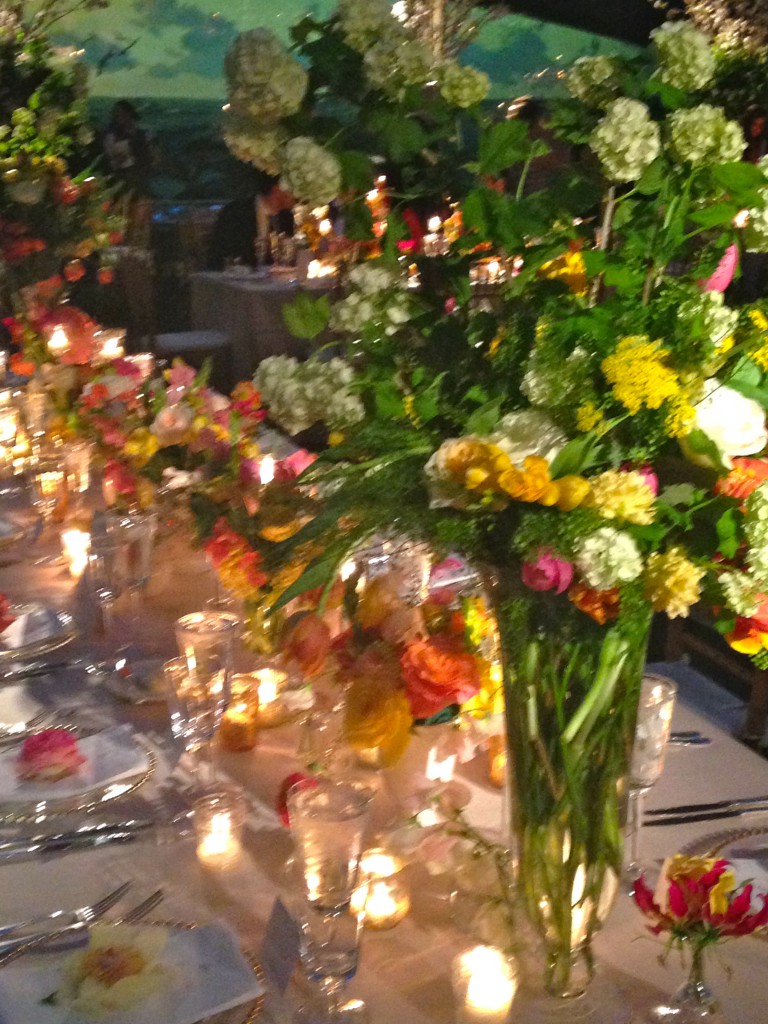 NYC Wedding Flower centerpiece