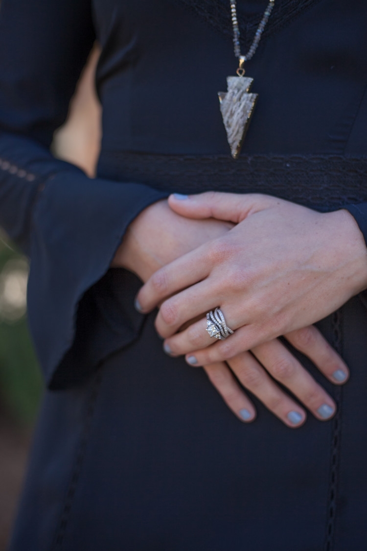 Rings from Heather Brown of My Life Well Loved || Push Present Ring || Wedding Band