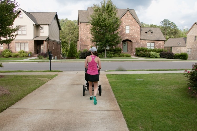 Fitness Q&A with Heather Brown of MyLifeWellLoved.com // Jogging Stroller // Bob stroller and running