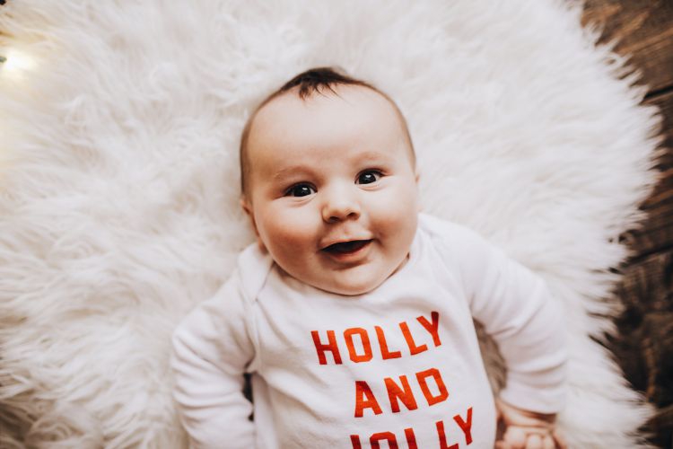 Sharing Finn's Fourth Baby Milestones by Month by Heather at MyLifeWellLoved.com // #fourmonthsold #babymilestones