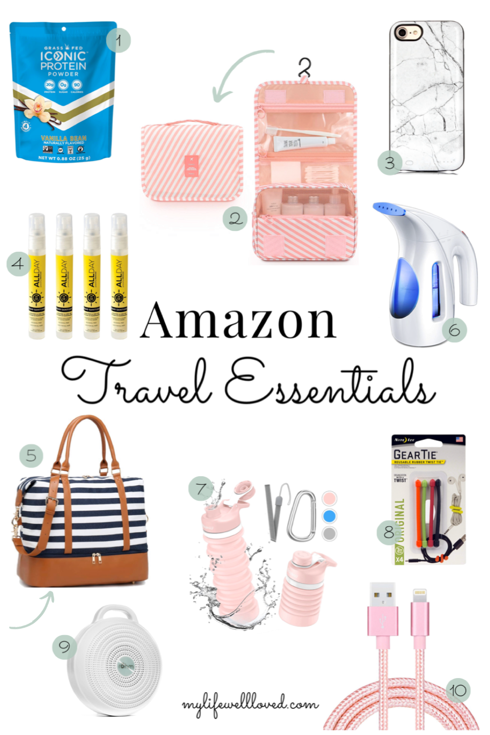 The Best Travel Essentials on Amazon Travel My Life Well Loved