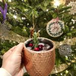 Festive Cranberry Moscow Mule Drink
