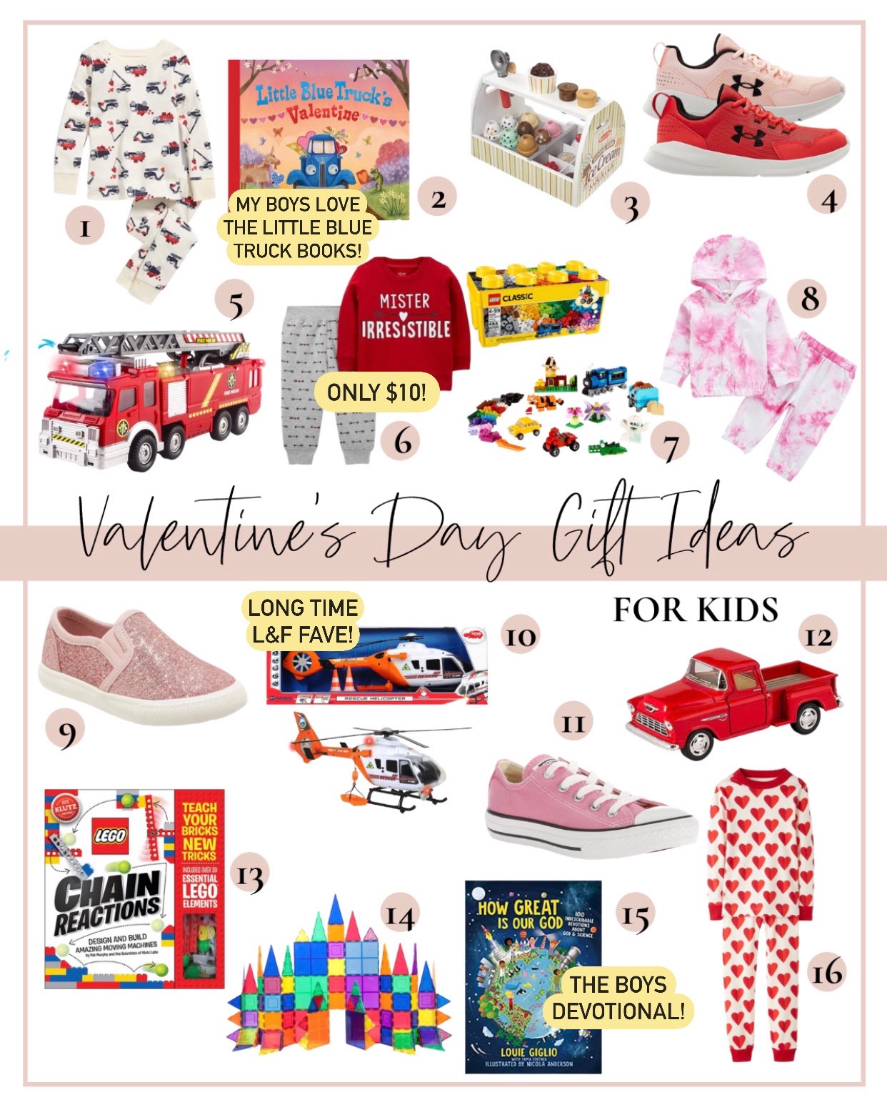Valentines Gift Guide For BABY BOY - Calli & Oak
