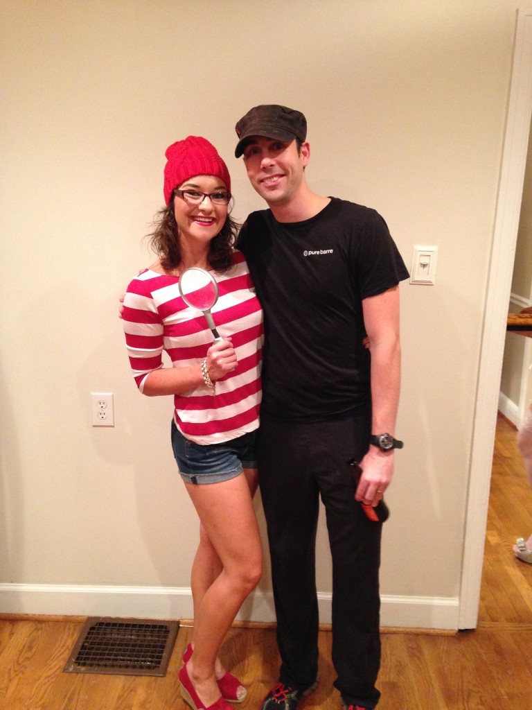 Where's Waldo & Pure Barre Instructor Costumes - DIY Where's Wenda Costume by Alabama lifestyle blogger My Life Well Loved