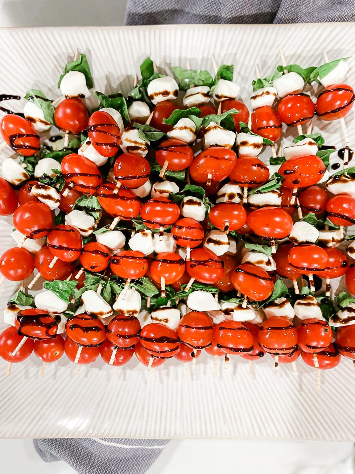 Easy And Quick Caprese Salad Skewers Recipe - Healthy By Heather Brown
