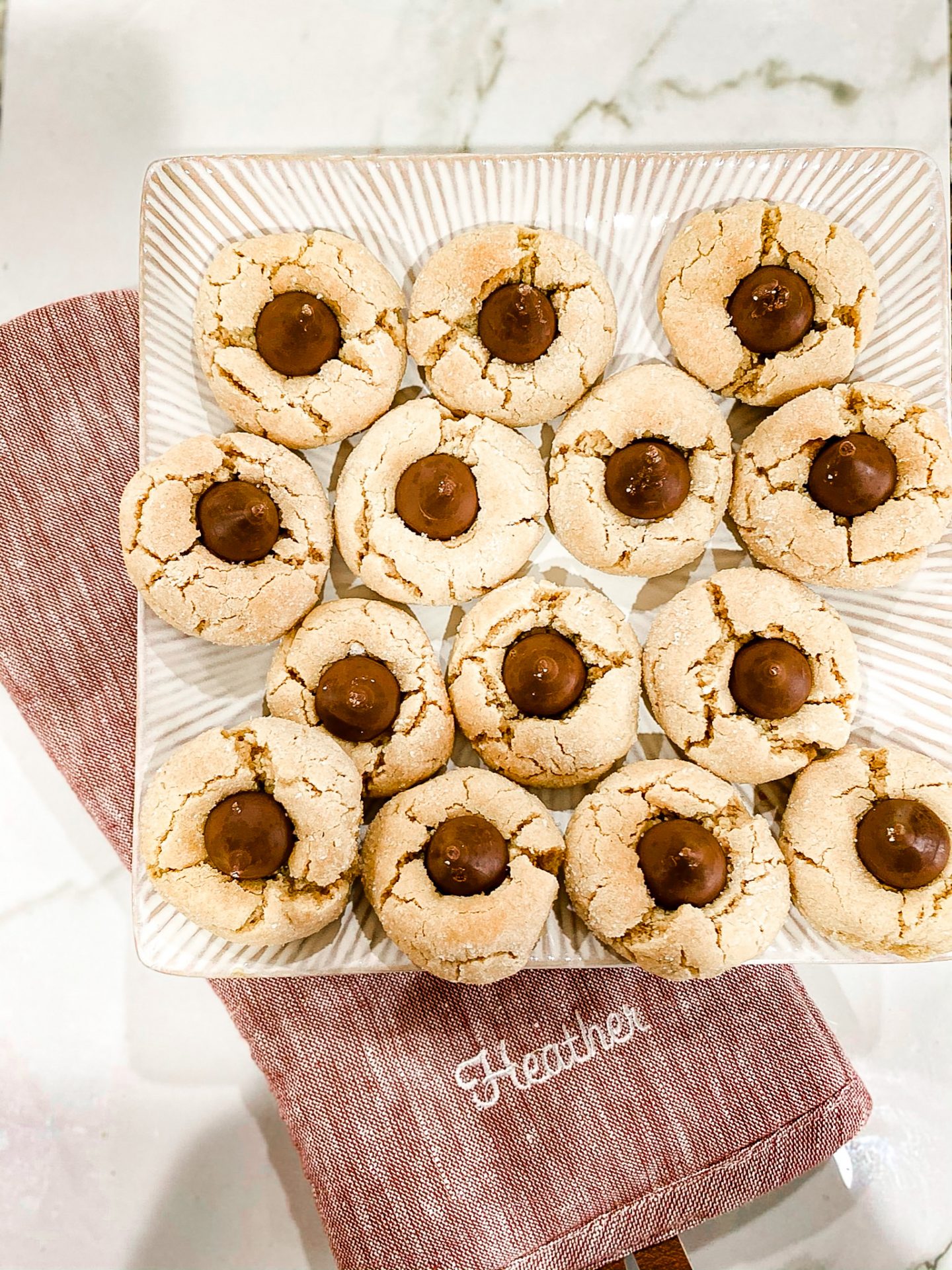 Peanut Butter Blossoms by Alabama Family + Food blogger, Heather Brown // My Life Well Loved