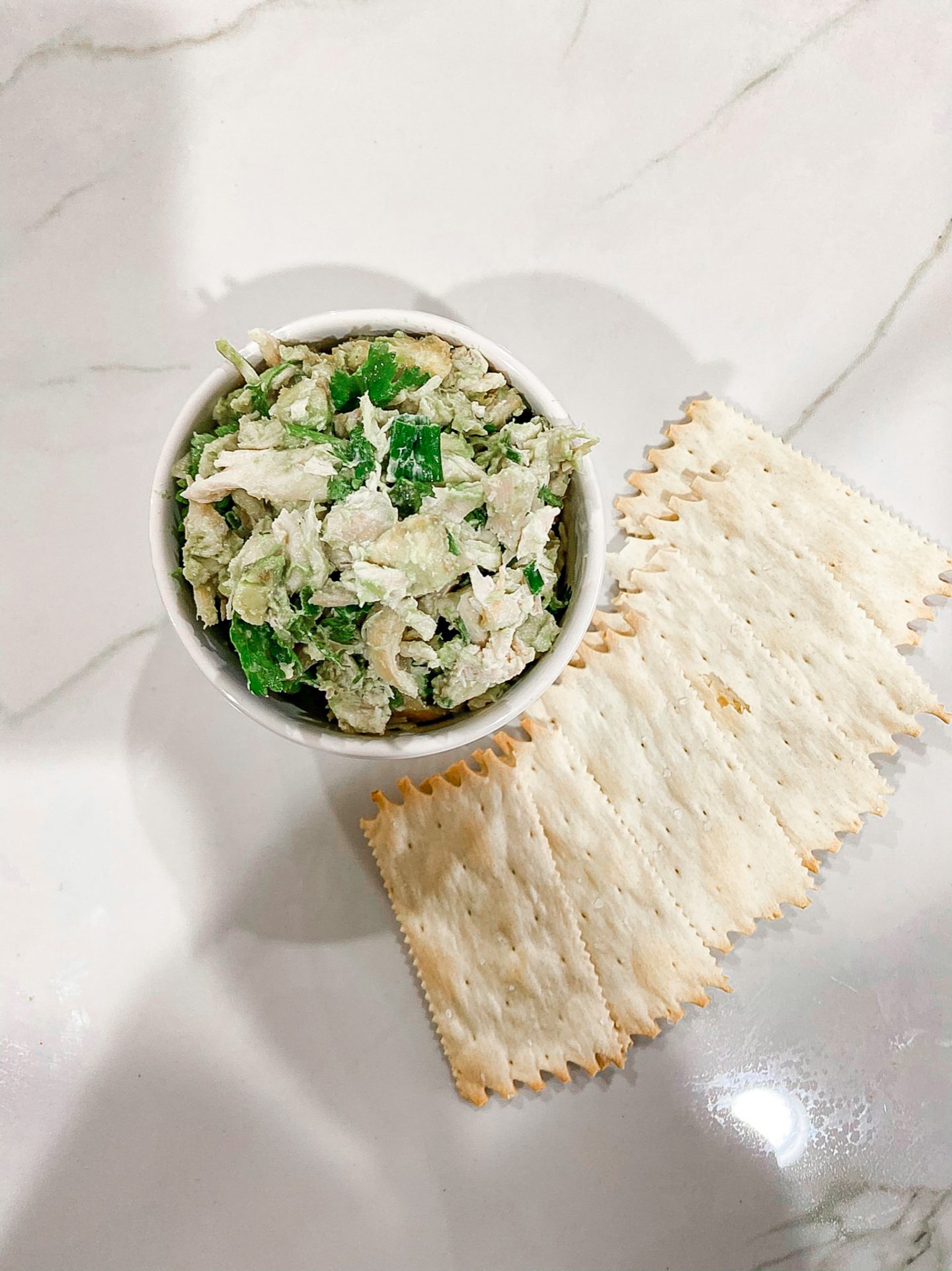 Avocado Chicken Salad with Lime & Cilantro by Alabama Food + Lifestyle blogger, Heather Brown // My Life Well Loved