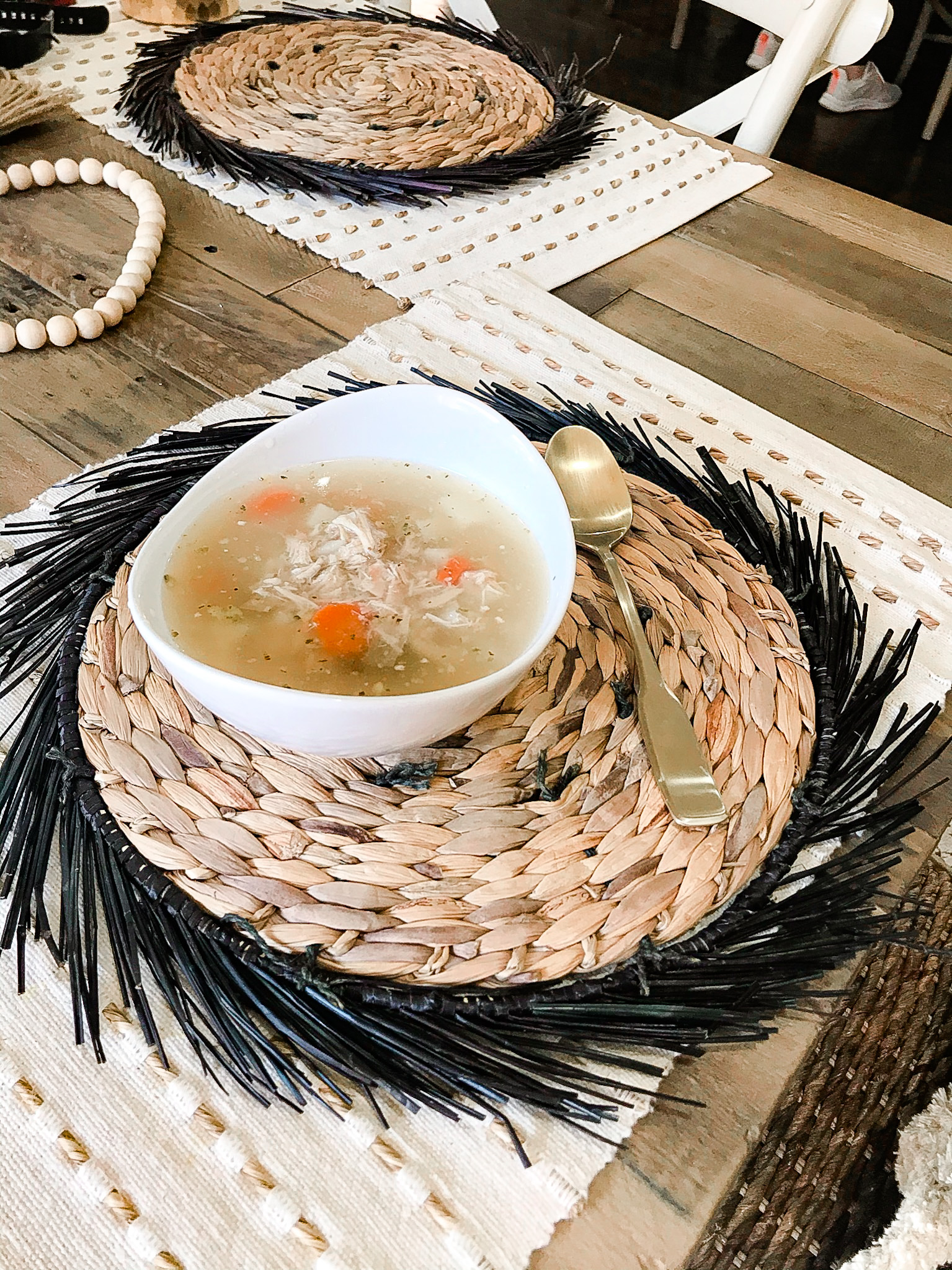 Paleo Chicken Soup (Easy & Comforting!) - Healthy By Heather Brown