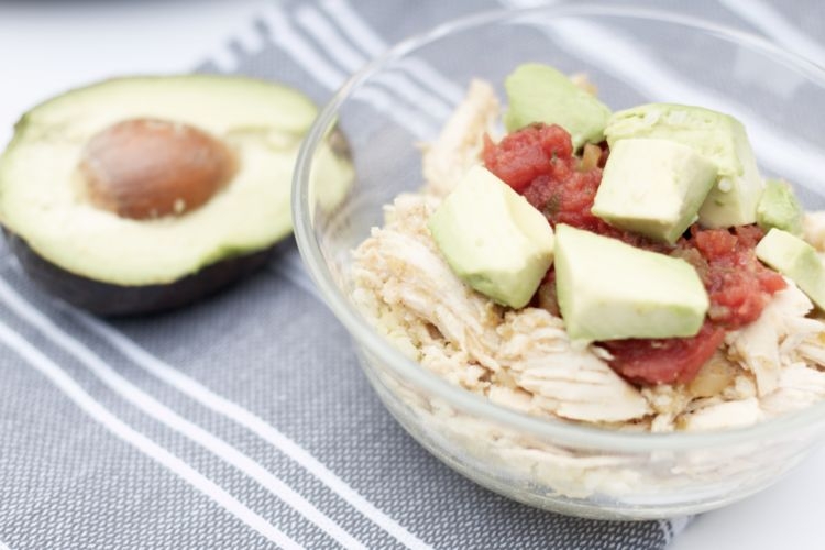 Pink this Whole30 Chicken Chili Verde slow cooker recipe for later. Easy healthy meals aren't easy to come by! From Alabama blogger Heather of MyLifeWellLoved.com - Whole30 Chicken Chili Verde Recipe by popular Alabama fitness blogger My Life Well Loved