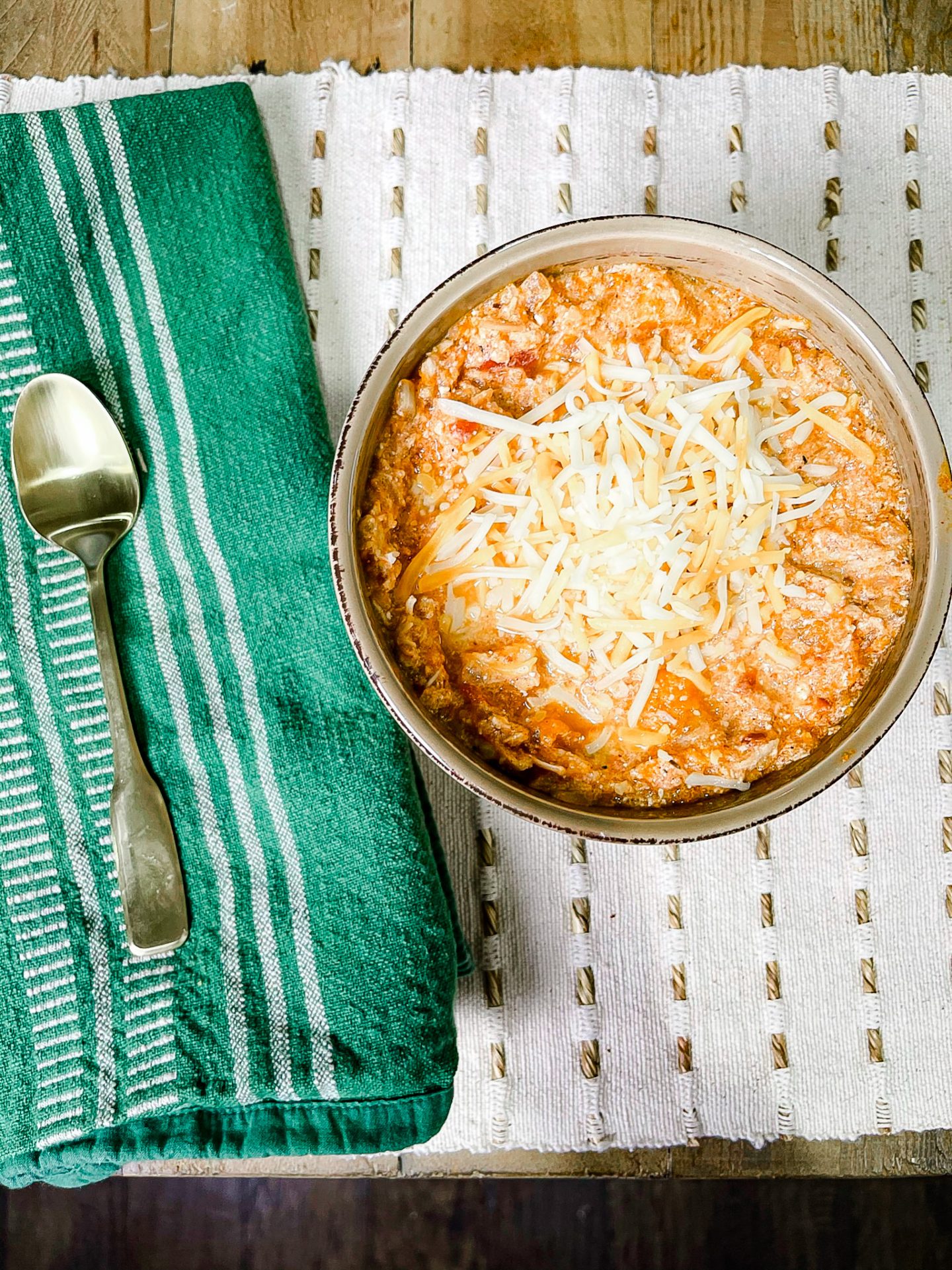 Easy Slow Cooker Recipes: Creamy Chicken Enchilada Soup by Alabama Food + Lifestyle blogger, Heather Brown // My Life Well Loved