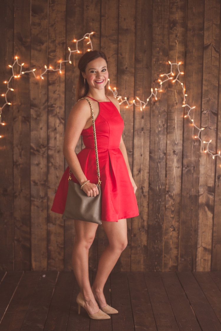 Red Party Dress || Christmas Dress || New Year's Eve Dress from MyLifeWellLoved.com
