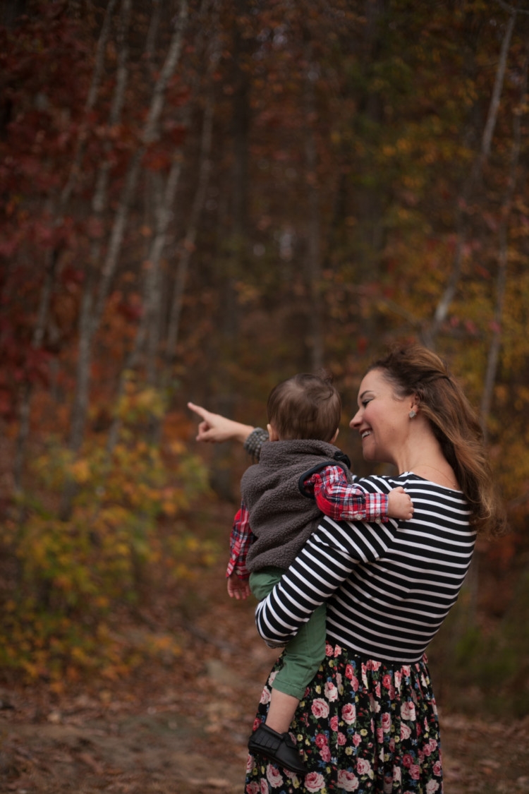 Pattern Mixing & Tips to Invest in Your Marriage with Heather of MyLifeWellLoved.com Littles Style Boy and Mom fashion ideas. Spring Fashion