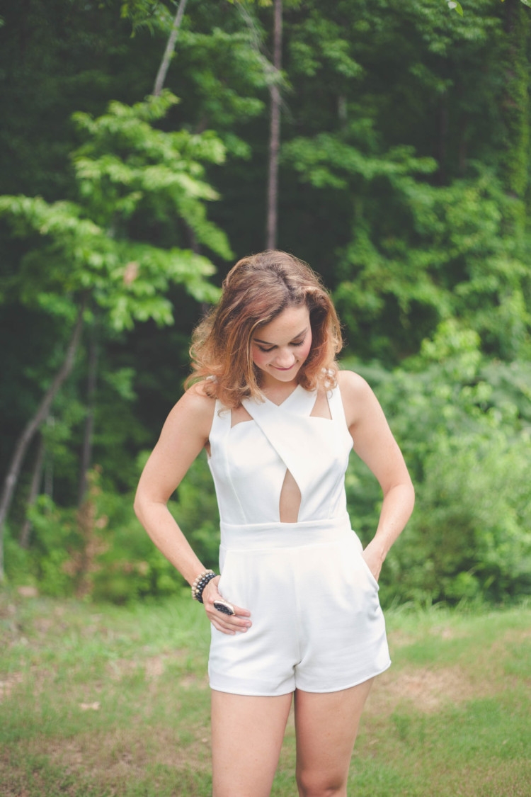 White Romper