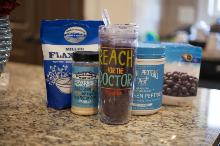 My Life Well Loved: Blueberry Peanut Butter Smoothie