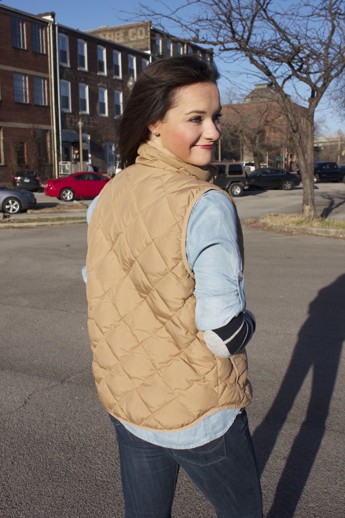 Winter Layers, elbow patches, and Vest