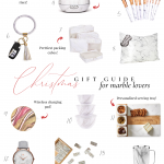 Holiday Shopping: 16 White Marble Gifts For Anyone Who Has Style