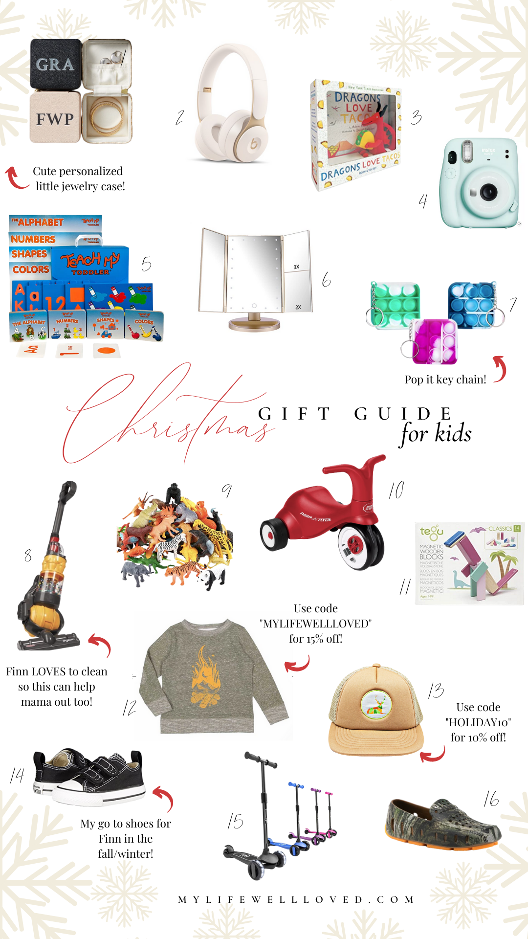 A Complete Gift Guide For Kids by Alabama family + mommy blogger, Heather Brown // My Life Well Loved