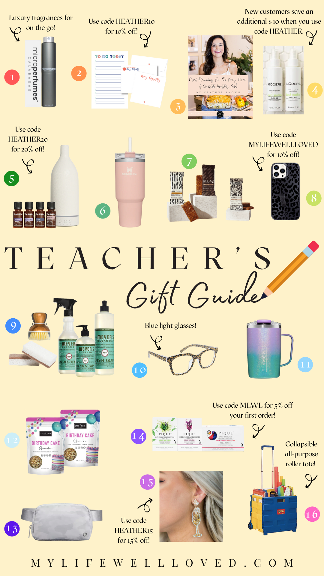 unique end of year teacher gifts