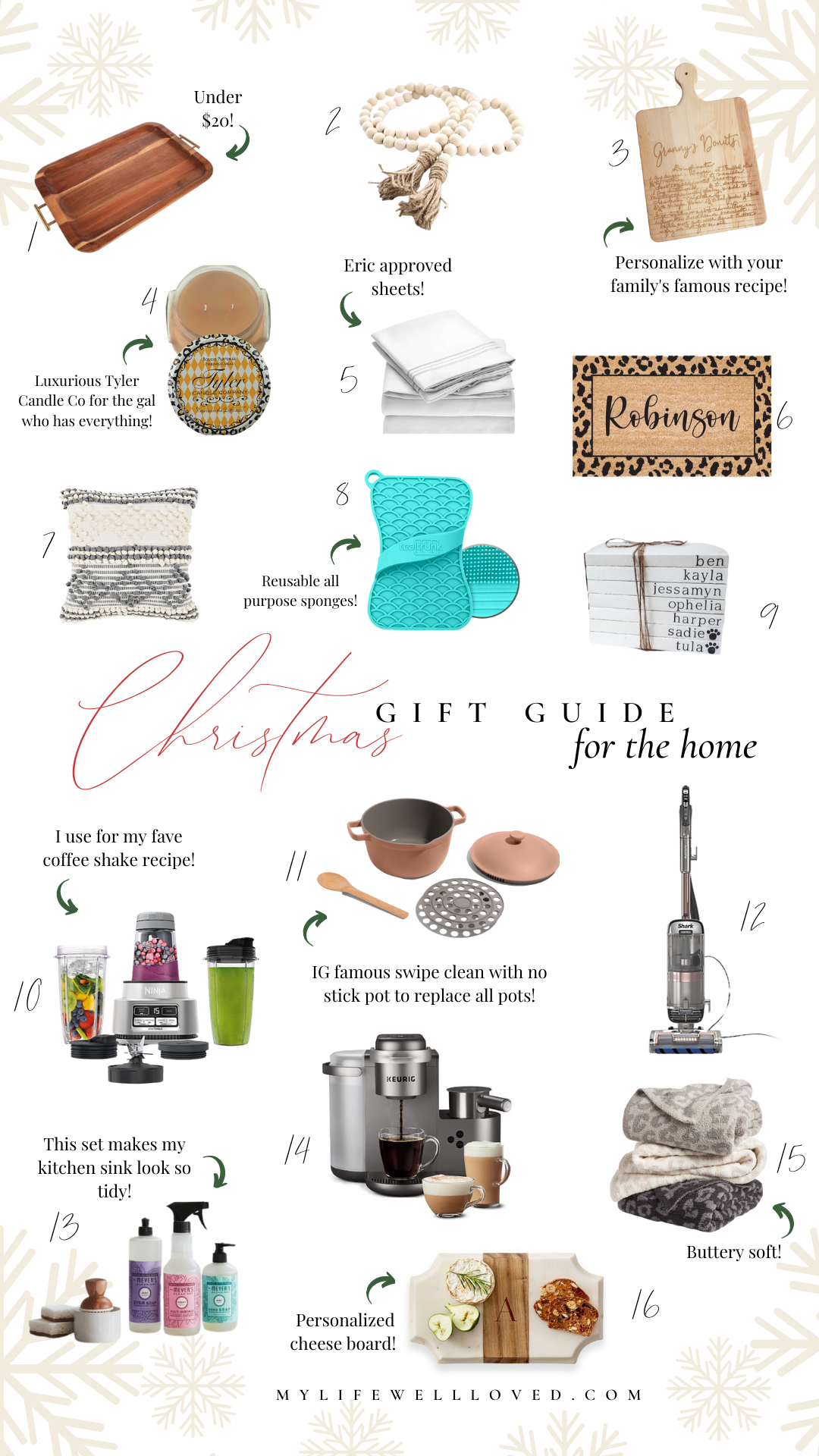 Gift Ideas For The Home by Alabama home + lifestyle blogger, Heather Brown // My Life Well Loved