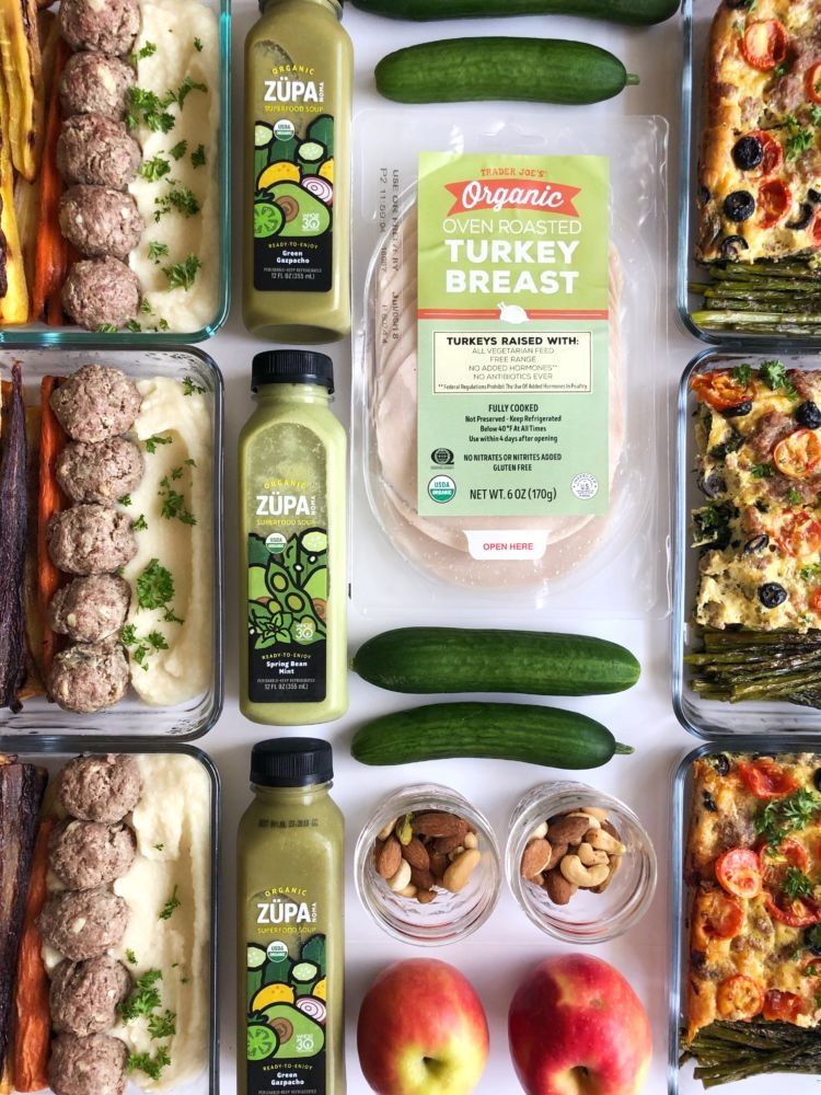 A full week of recipes and meal ideas prepped in 2 hours by Heather at MyLifeWellLoved // #whole30 #mealprep #healthyrecipes