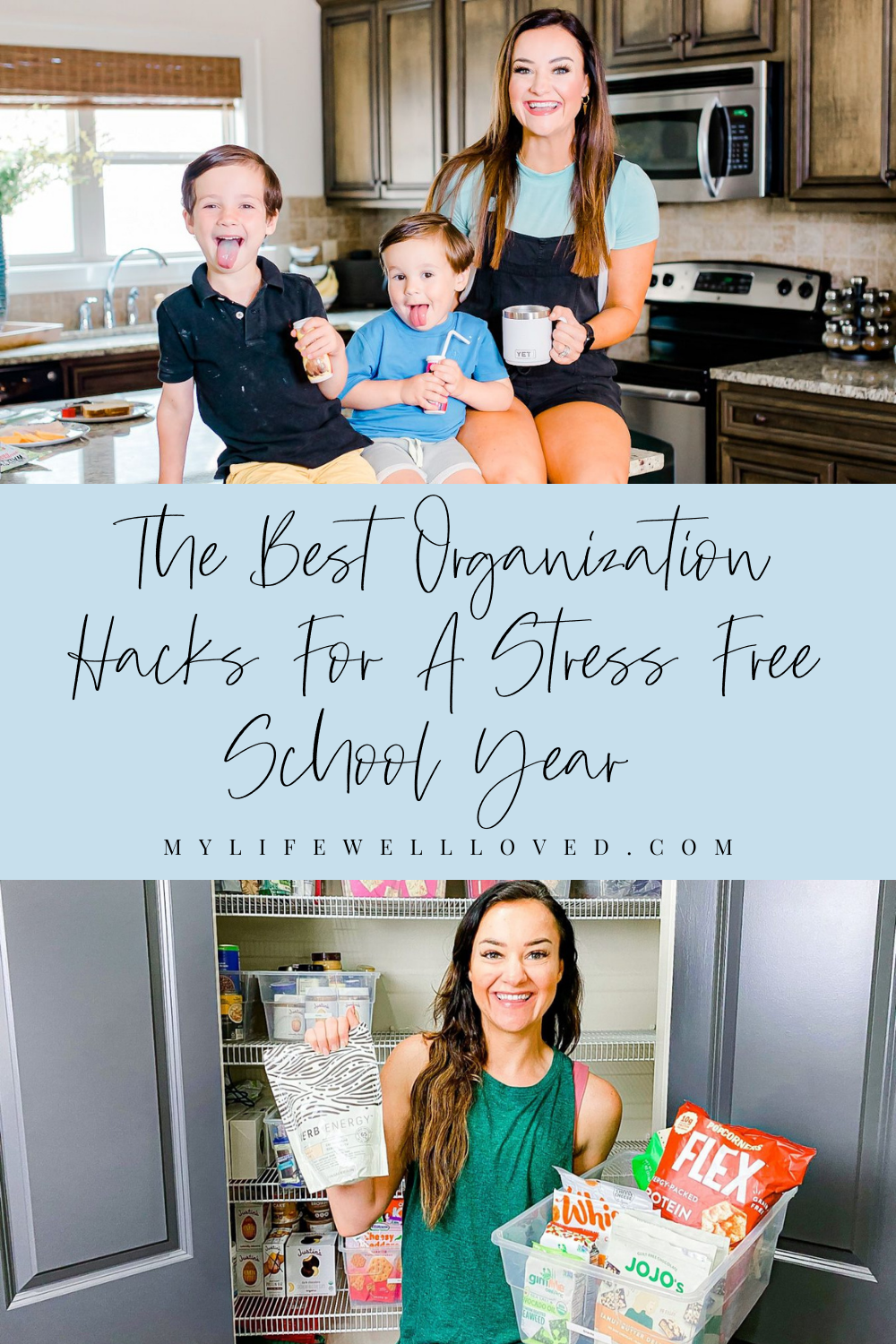 Alabama mom + lifestyle blogger, My Life Well Loved, shares her back to school tips for organization. Click here to read!