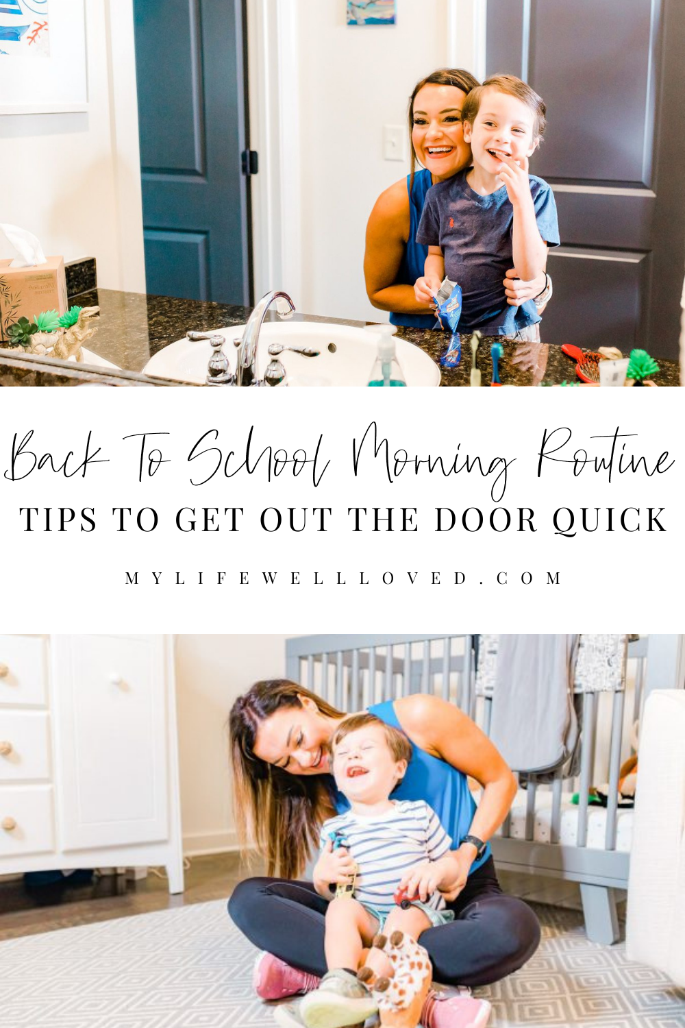 Alabama mom + lifestyle blogger, My Life Well Loved, shares her back to school morning routine + tips for meal planning. Click here to read!